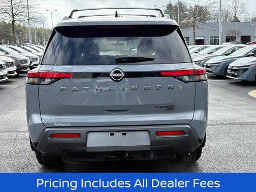 Boulder Gray Pearl 2026 Nissan Pathfinder Platinum