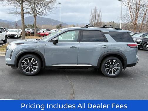 Boulder Gray Pearl 2026 Nissan Pathfinder Platinum