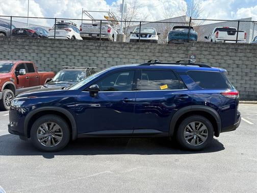 Deep Ocean Blue Pearl 2022 Nissan Pathfinder SV 2WD