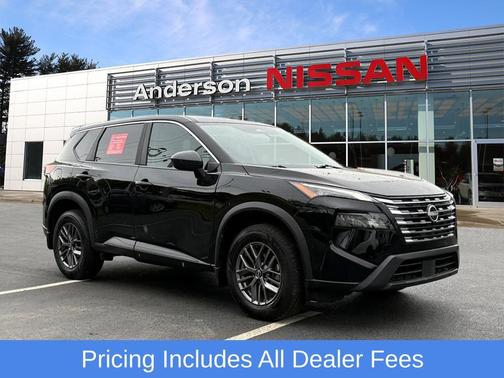 Super Black 2025 Nissan Rogue S