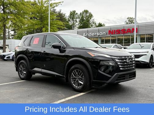 Super Black 2025 Nissan Rogue S