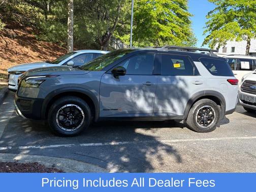 Solid Gray/Super Black 2024 Nissan Pathfinder Rock Creek 4WD