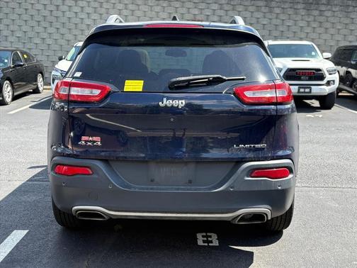 True Blue Pearlcoat 2016 Jeep Cherokee Limited