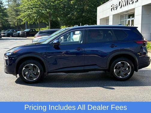 Deep Ocean Blue Pearl 2025 Nissan Rogue SV