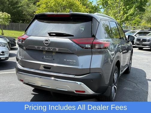 Gun Metallic 2023 Nissan Rogue Platinum
