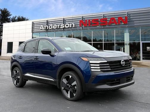 Deep Blue Pearl 2026 Nissan Kicks SR