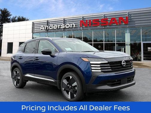 Deep Blue Pearl 2026 Nissan Kicks SR
