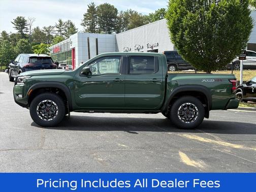 Tactical Green Metallic 2026 Nissan Frontier PRO-4X