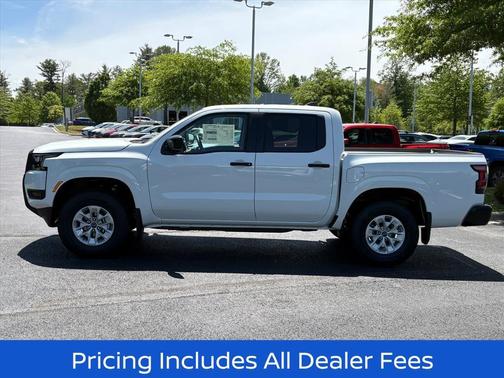 Glacier White 2026 Nissan Frontier S