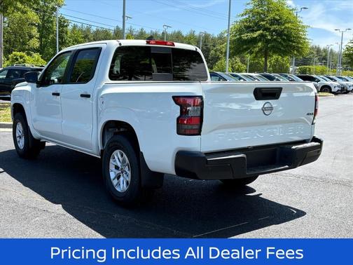 Glacier White 2026 Nissan Frontier S