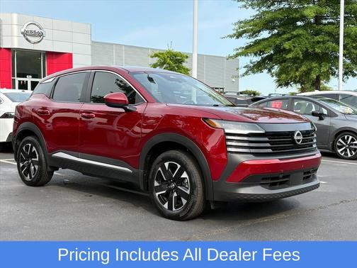 Scarlet Ember Tintcoat 2025 Nissan Kicks SV
