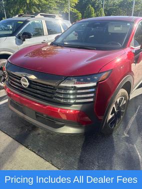 Scarlet Ember Tintcoat 2025 Nissan Kicks SV