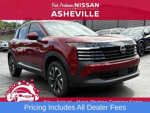 Scarlet Ember Tintcoat 2025 Nissan Kicks SV