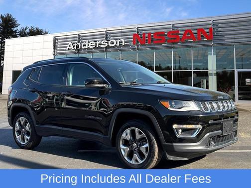 Diamond Black Crystal Pearlcoat 2018 Jeep Compass Limited