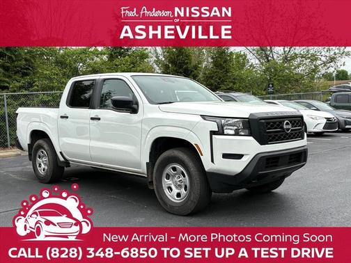 Glacier White 2024 Nissan Frontier S