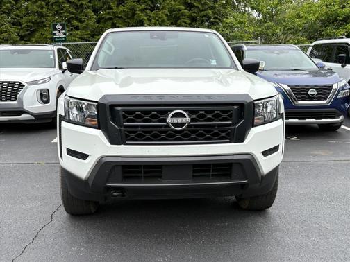Glacier White 2024 Nissan Frontier S