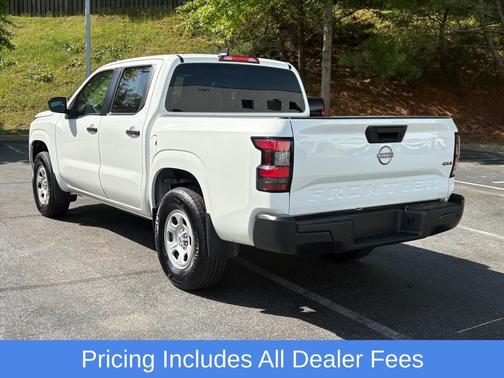 Glacier White 2024 Nissan Frontier S