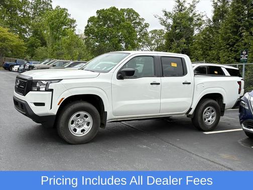 Glacier White 2024 Nissan Frontier S
