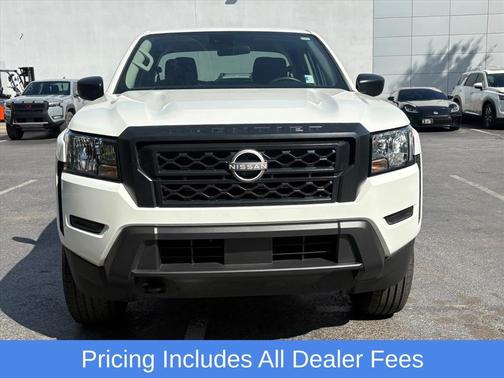 Glacier White 2024 Nissan Frontier S