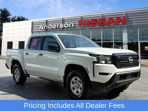 Glacier White 2024 Nissan Frontier S
