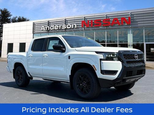 Glacier White 2026 Nissan Frontier SV