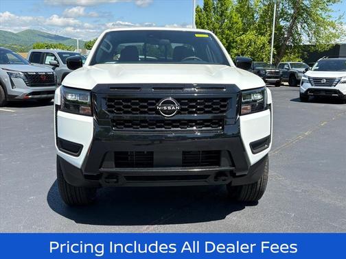 Glacier White 2026 Nissan Frontier SV