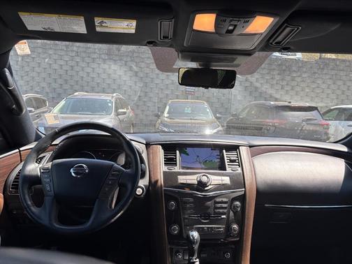 Pearl White 2018 Nissan Armada Platinum