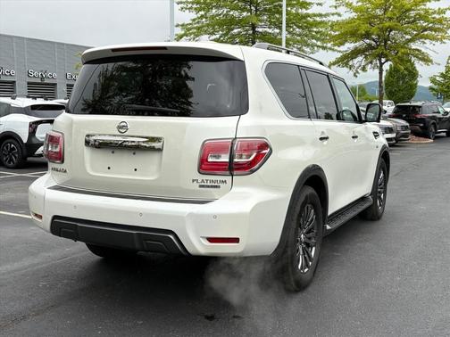 Pearl White 2018 Nissan Armada Platinum