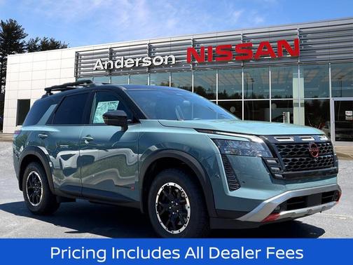 Baltic Teal/Super Black 2026 Nissan Pathfinder Rock Creek