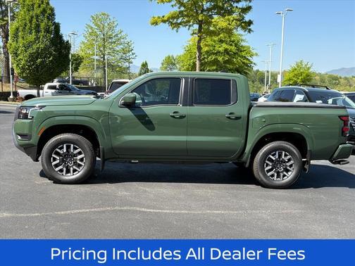 Tactical Green Metallic 2026 Nissan Frontier SV