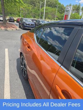 Monarch Orange Metallic/Super Black 2022 Nissan Sentra SR
