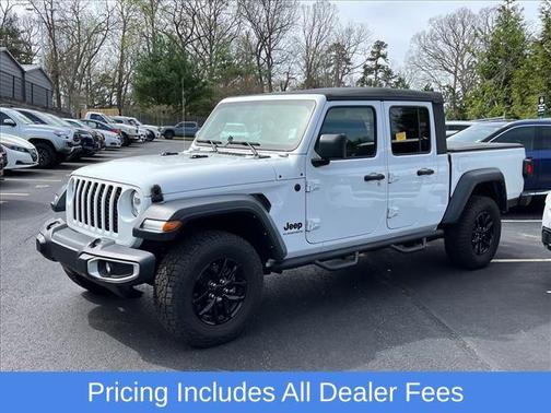 Bright White Clearcoat 2023 Jeep Gladiator Sport S