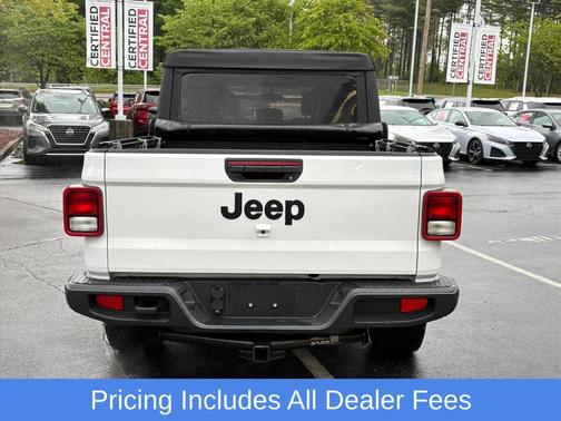 Bright White Clearcoat 2023 Jeep Gladiator Sport S
