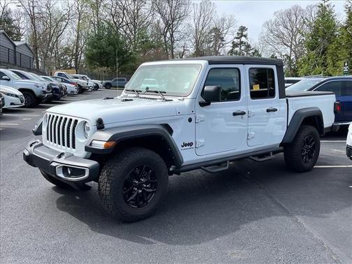 Bright White Clearcoat 2023 Jeep Gladiator Sport S