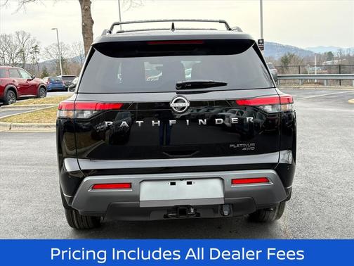 Super Black 2026 Nissan Pathfinder Platinum