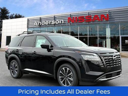 Super Black 2026 Nissan Pathfinder Platinum