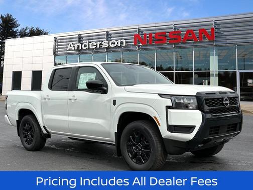 Glacier White 2026 Nissan Frontier SV
