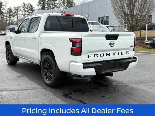 Glacier White 2026 Nissan Frontier SV