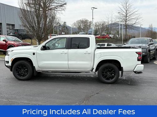 Glacier White 2026 Nissan Frontier SV