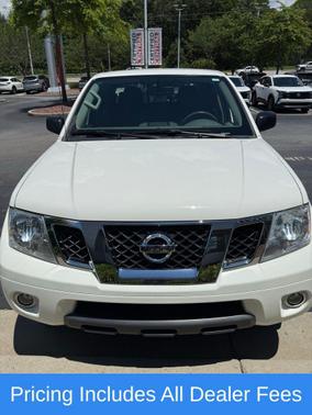 Glacier White 2019 Nissan Frontier SV