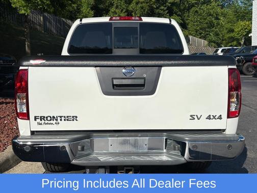 Glacier White 2019 Nissan Frontier SV