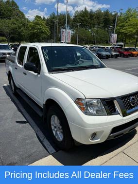 Glacier White 2019 Nissan Frontier SV