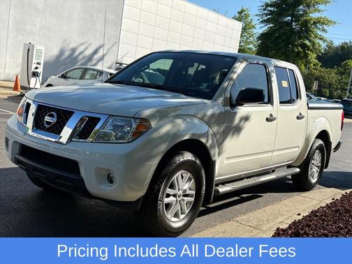 Glacier White 2019 Nissan Frontier SV