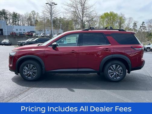 Scarlet Ember Tintcoat 2026 Nissan Pathfinder SV