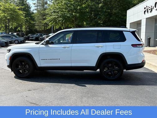 Bright White Clearcoat 2021 Jeep Grand Cherokee L Altitude