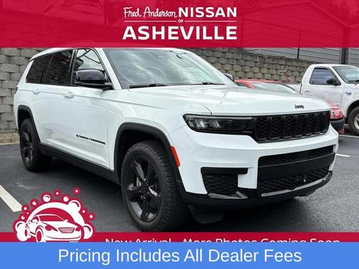 Bright White Clearcoat 2021 Jeep Grand Cherokee L Altitude