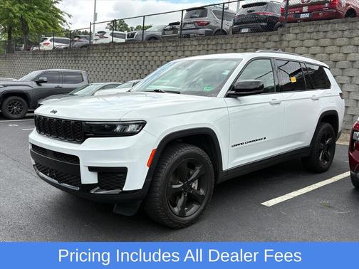 Bright White Clearcoat 2021 Jeep Grand Cherokee L Altitude