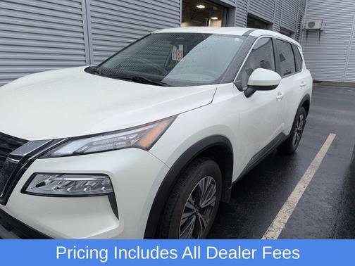 Pearl White Tricoat 2023 Nissan Rogue SV
