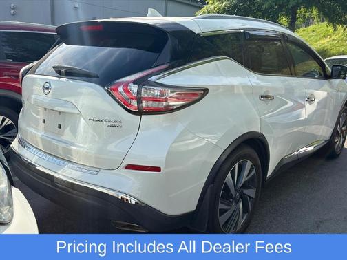 Pearl White 2017 Nissan Murano Platinum
