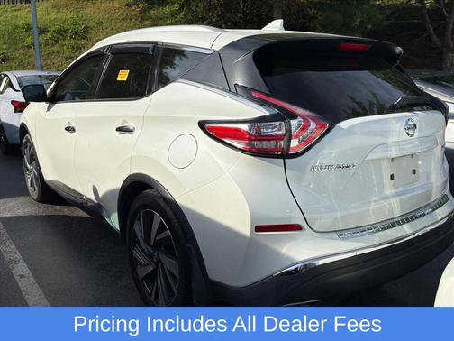 Pearl White 2017 Nissan Murano Platinum